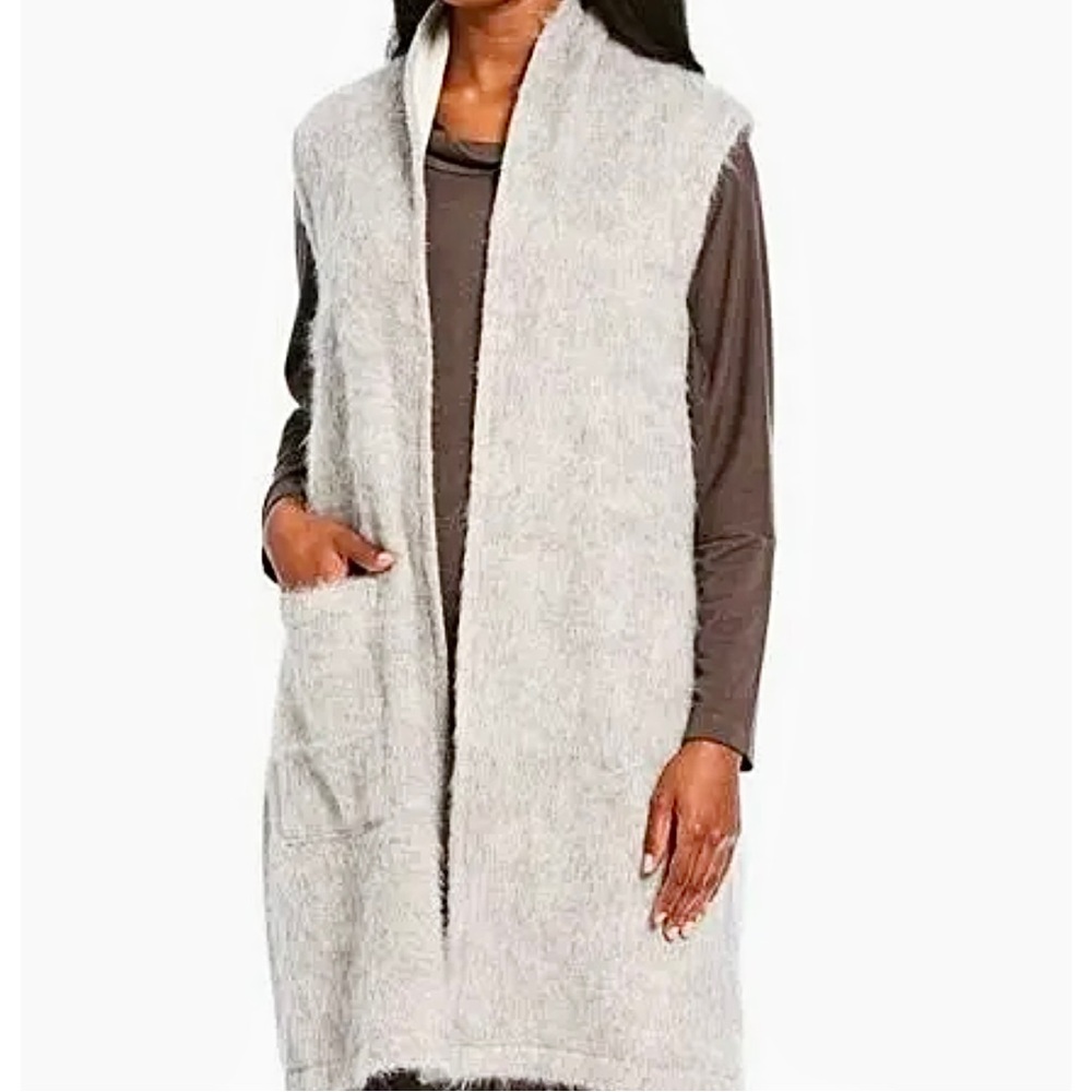 Bryn Walker Alpaca / Wool Blend “Edmund”  Sleeveless Midi Cardigan